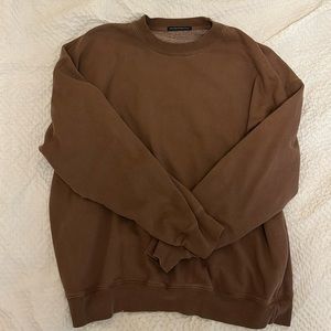 Brandy Melville oversized brown sweatshirt